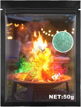 Magic Colorful Flames Powder Garden Campfire Color Changing Pink Party Beach Party Favor Set
