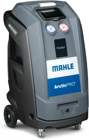 Mahle ACX2280 ArcticPRO R1234yf Automatic AC Recovery, Recharge and Recycling Service Machine, 7" Capacitive Touch Screen, Intuitive User Interface, Integrated Data Management, Smart Mobile App