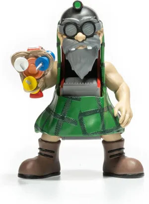 Major Eraser Retro Style Action Figure - Novelty Toy (Tech Sergeant Scotchy)