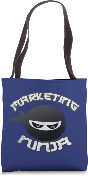 Marketing Ninja Funny Online Multitasker Top Marketer Team Tote Bag