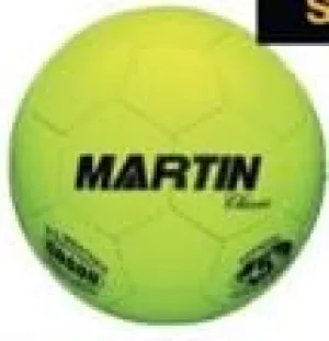 Martin Sports Classic PU Leather Soccer Ball - Yellow
