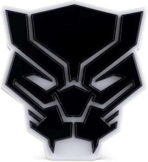 Marvel Black Panther LED Mood Light - Collectible Mask Lamp, White, 6 Inches Tall
