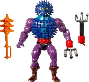 Mattel Masters of the Universe Origins Action Figure & Accessories Set, Spikor 5.5-inch Collectible Toy with Posable Joints & Mini-Comic