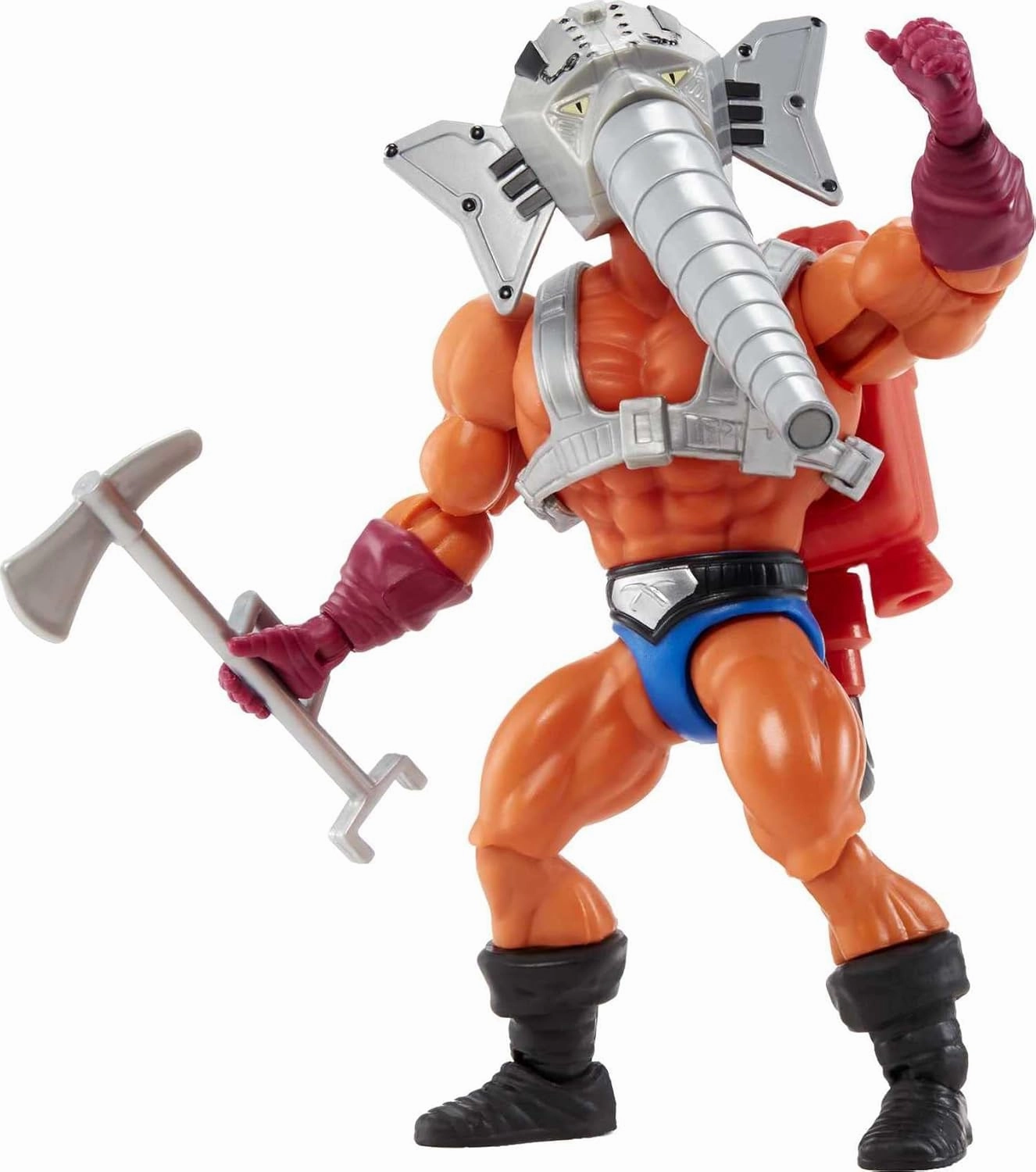 Mattel Masters of the Universe Origins Action Figure & Accessories Set, Snout Spout Collectible Toy with 16 Posable Joints, 5.5-inch
