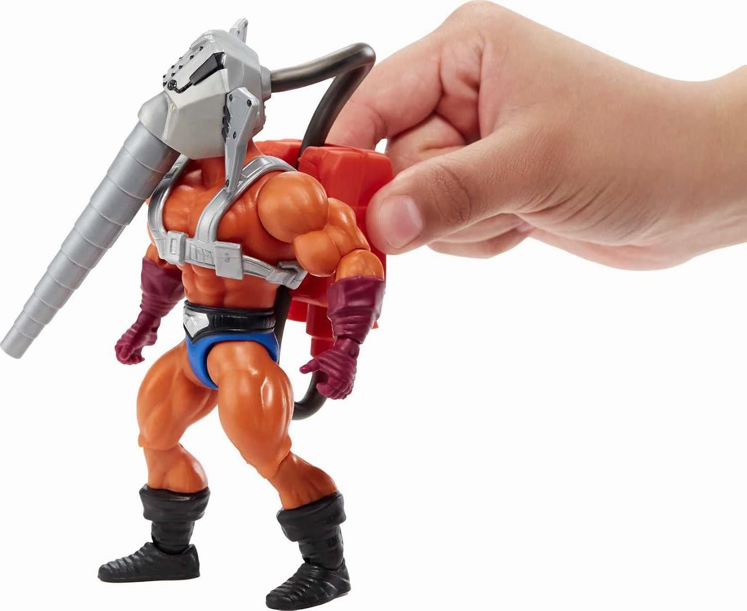 Mattel Masters of the Universe Origins Action Figure & Accessories Set, Snout Spout Collectible Toy with 16 Posable Joints, 5.5-inch