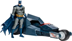 McFarlane DC Multiverse Batman & Bat-Raptor Gold Label 2-Pack - Incredibly Detailed Collectible with Ultra Articulation, Vehicle, and DC Comics Theme