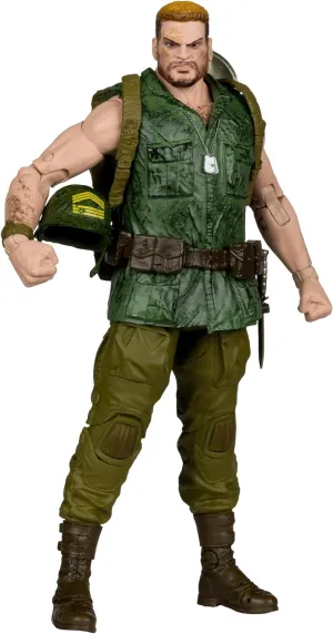 McFarlane Toys - DC Multiverse Sergeant Rock (DC Classic) 7in Figure McFarlane Collector Edition #14 (Style May Vay)