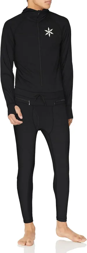 Men's Classic Ninja Suit Hooded Outdoor One Piece Base Layer