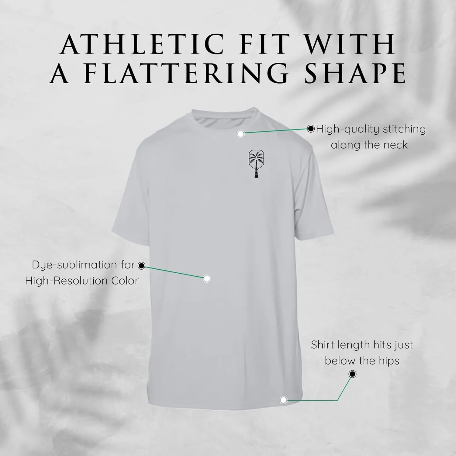 Mens Performance Short Sleeve Pickleball Shirt – Premium UV Protection, Moisture-Wicking, and Odor-Fighting Design