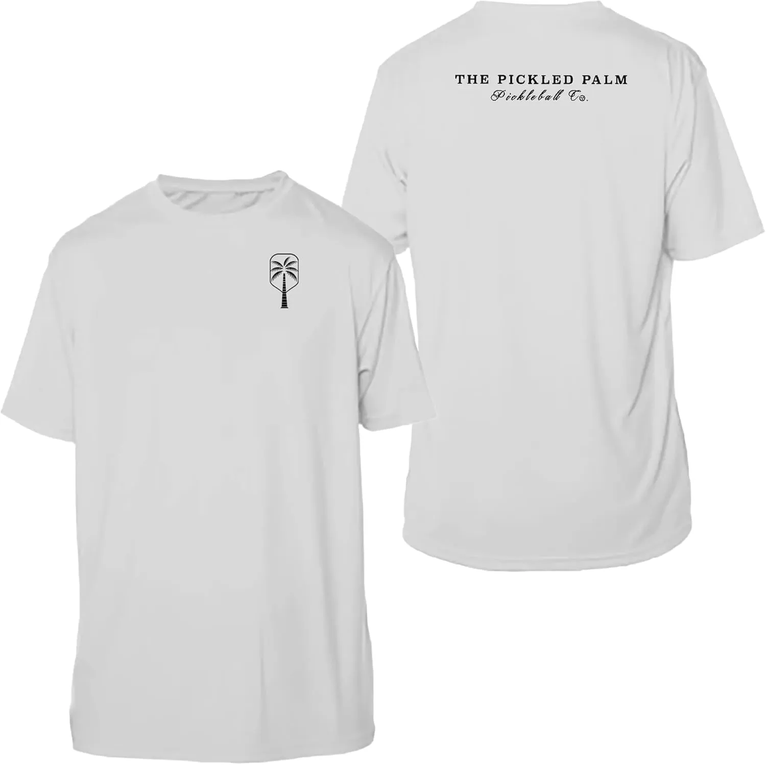 Mens Performance Short Sleeve Pickleball Shirt – Premium UV Protection, Moisture-Wicking, and Odor-Fighting Design