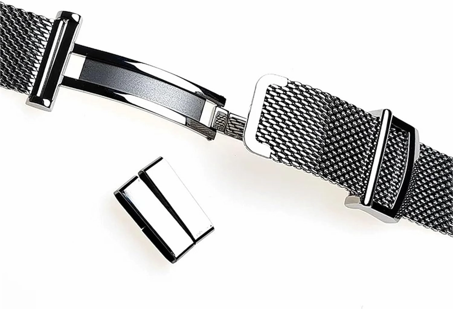 Mesh Stainless Steel Watchband 20 22mm Replacement Straps Men Miss Universal Band