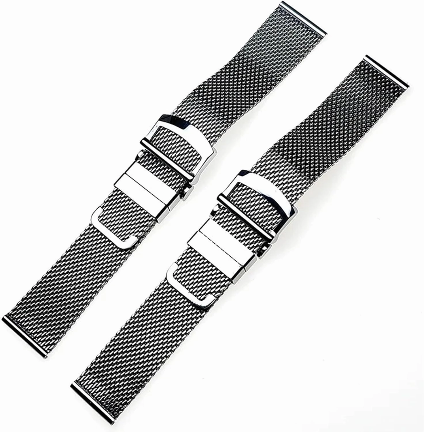 Mesh Stainless Steel Watchband 20 22mm Replacement Straps Men Miss Universal Band