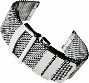 Mesh Stainless Steel Watchband 20 22mm Replacement Straps Men Miss Universal Band