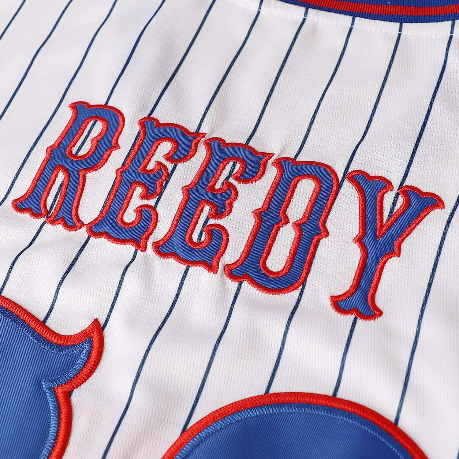 MESOSPERO Benchwarmers Jersey 32 Howie Goodman Reedy Richie Goodman Matthews Stitched Men's Pinstriped Baseball Jersey