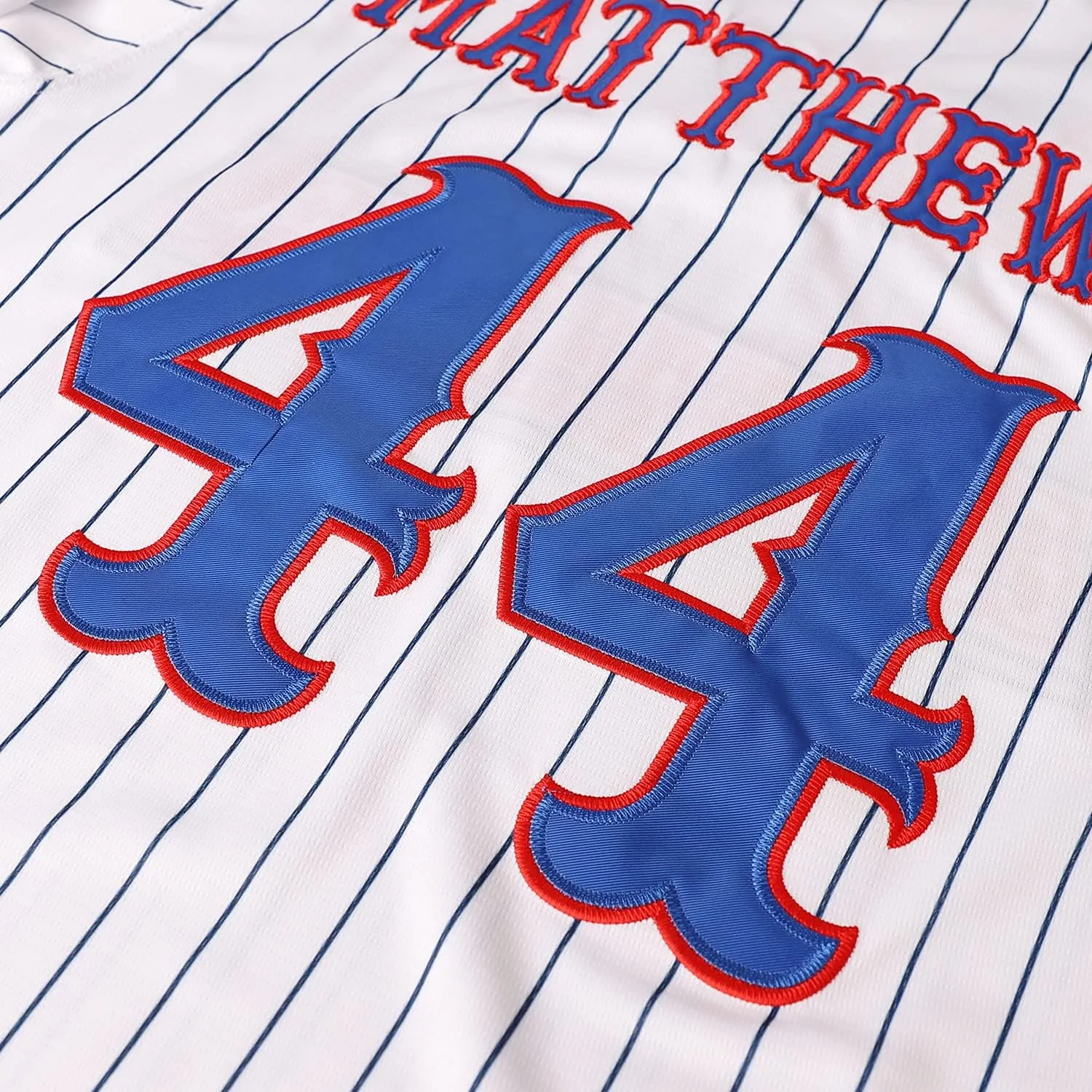 MESOSPERO Benchwarmers Jersey 32 Howie Goodman Reedy Richie Goodman Matthews Stitched Men's Pinstriped Baseball Jersey