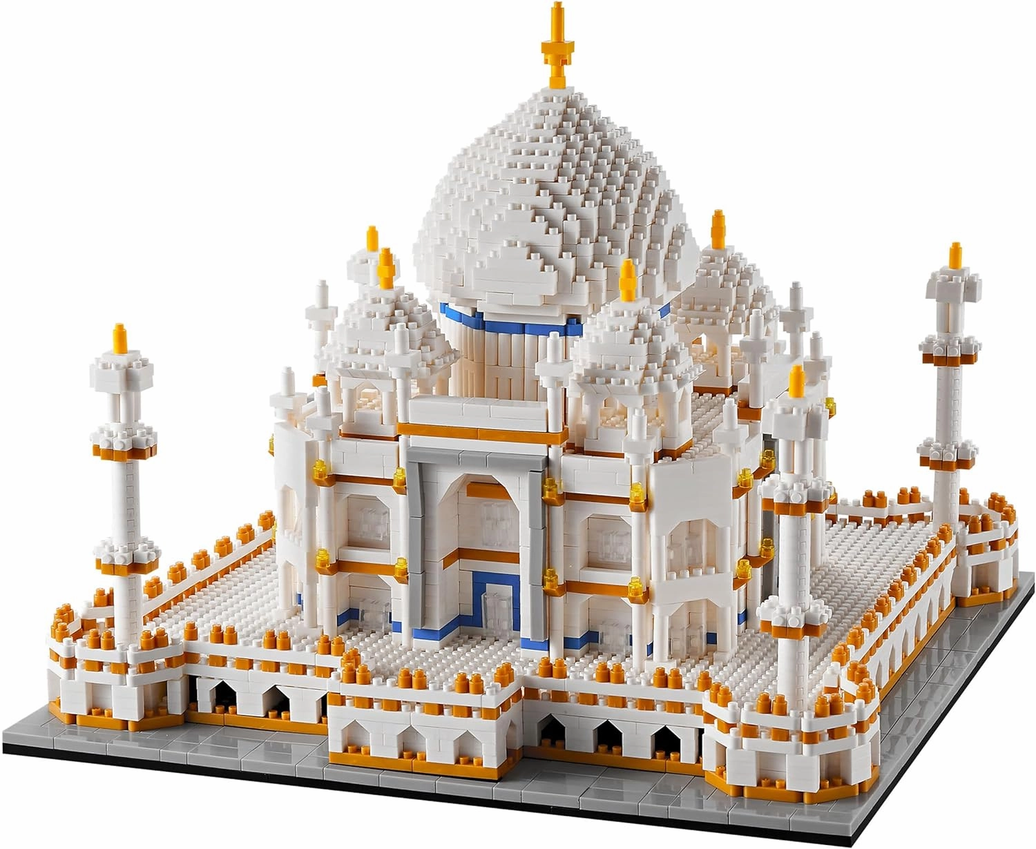 Micro Mini Blocks Architecture Taj Mahal Building Set Landmarks Collection Model Kits Idea Toys Presents for Adults and Kids Age of 14  3950 Pieces