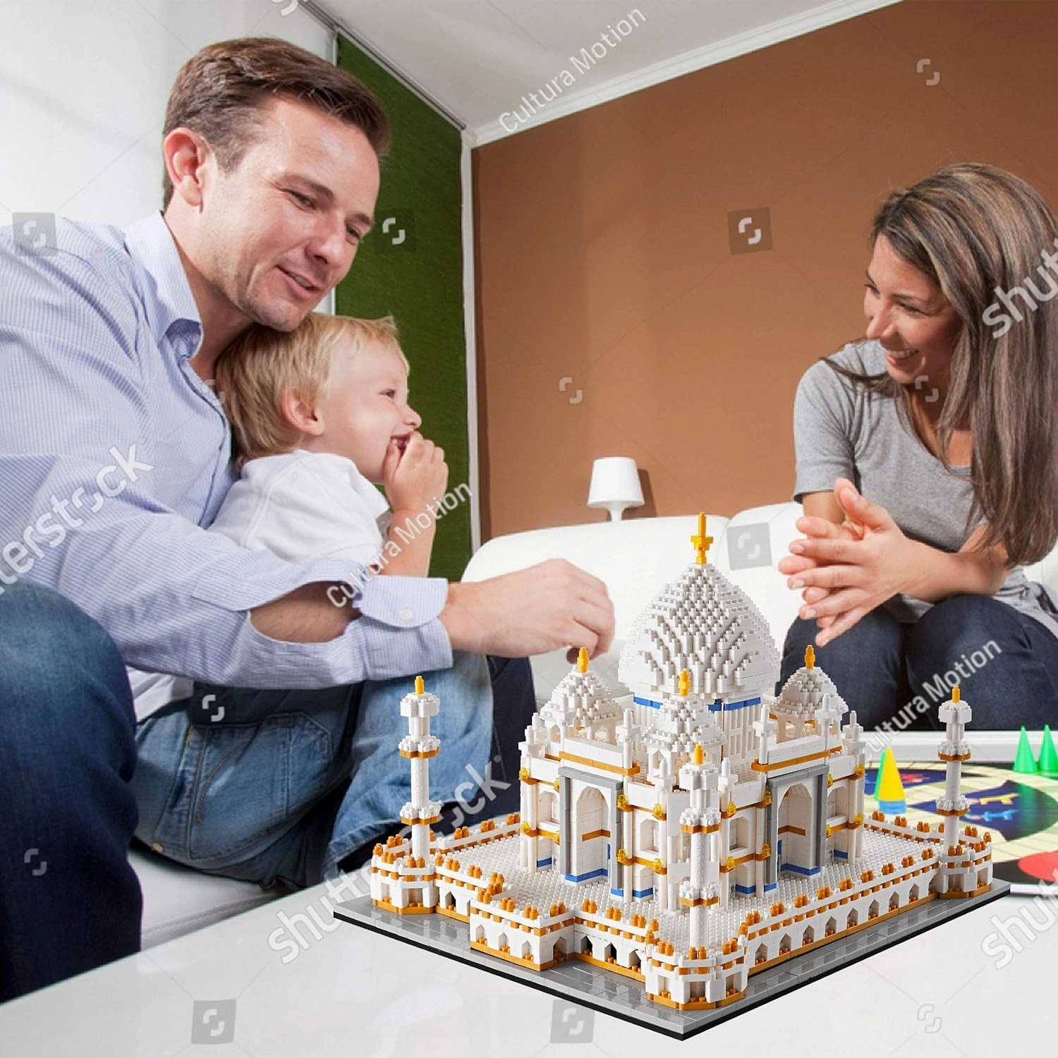 Micro Mini Blocks Architecture Taj Mahal Building Set Landmarks Collection Model Kits Idea Toys Presents for Adults and Kids Age of 14  3950 Pieces
