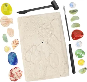 Milisten 2sets Gem Digging Kit for Boy Girl Educational Archaeological Plaything of Realistic Gemstones for Hands Learning and Discovery Stem for Boys and Girls