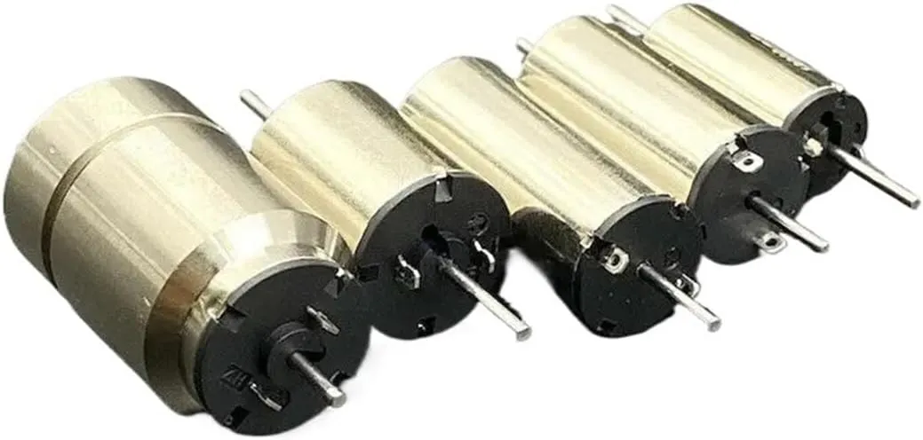 Mini 816 1020 1022 1215 1524 Dual Shaft Coreless Motor DC 6V 9V 12V High Speed Micro Electric Engine DIY RC Rail Train Toy Car(15mmx24mm)