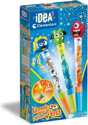 Mini Factory Pens Monster Clementoni Set Creative