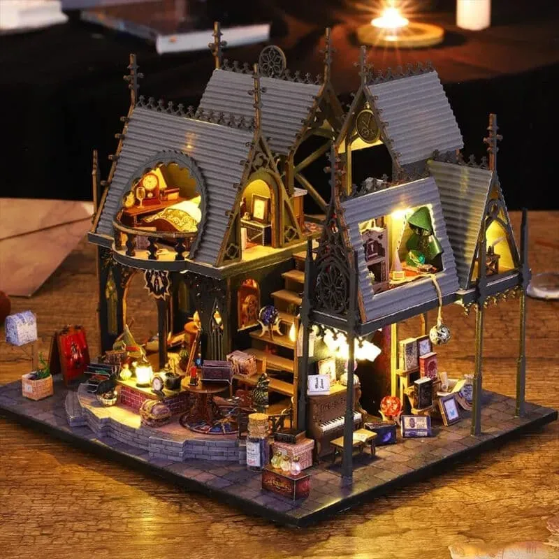 Mini Handmade  Dollhouse|Luna's Magical Abode