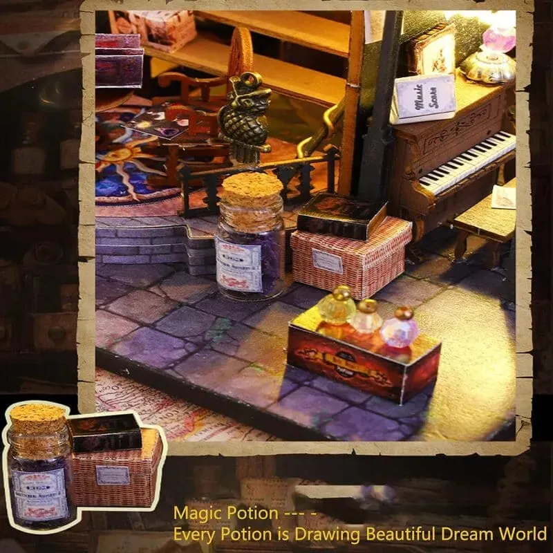 Mini Handmade  Dollhouse|Luna's Magical Abode