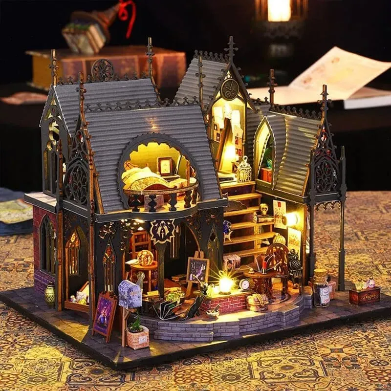 Mini Handmade  Dollhouse|Luna's Magical Abode