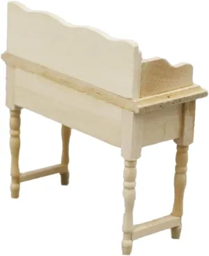 Mini House Writing Desk Premium Miniature Furniture for Dollhouse Decoration Stylish Scene Ornament for Living Room Bedroom Scale Design