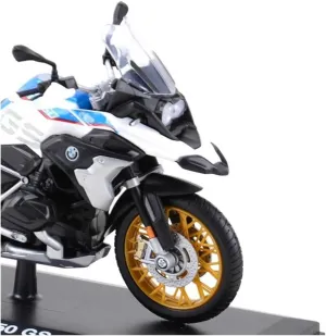 Mini Simulation Motorcycle Toys 1:12 for Honda CBR1000RR-R FirebladeSP with Stand Die Cast Vehicles Collectible Hobbies Motorcycle Model Toys Adult for Boys(White)