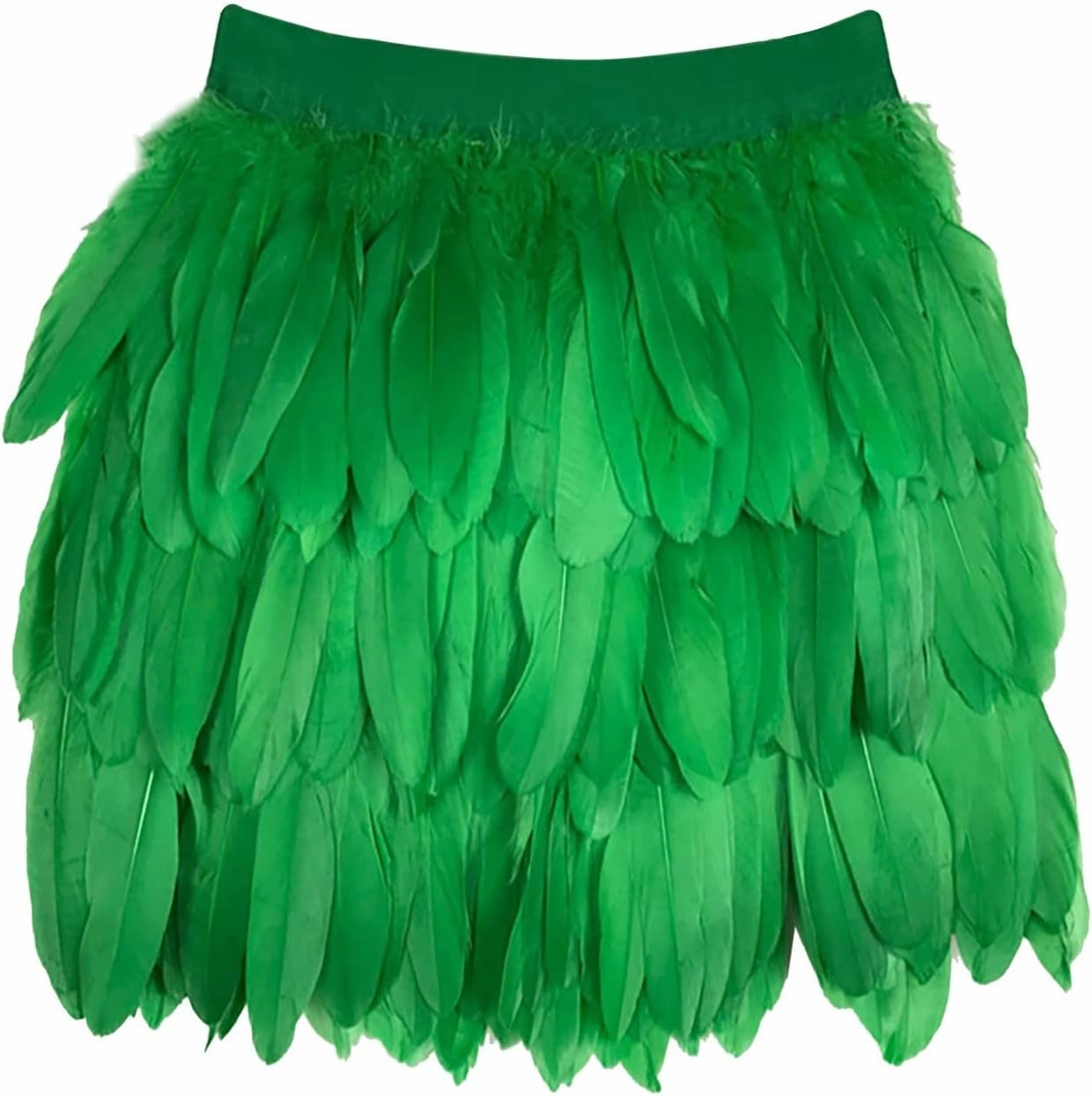 Mini Dancing Skirts Summer Double Layer Cotton Cake Half Skirt Solid Ruffle Elastic Short Dancing Girls Tutu Skirts Women's