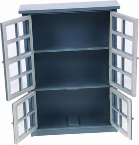 Miniature Wooden Dollhouse Cabinet Model Small Storage Furniture for Kitchen Decor and Natural Design