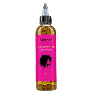 Minnah Hair Growth Oil, Minnah Batana Herbal Oil for Hair Growth, Extra Strength Rosemary, Natural Batana & Fenugreek & Castor Hydrating Hair-Butter
