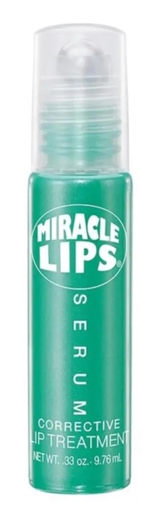 MIracle Lips Anti-Aging Serum & Corrective Lip Action, Beauty Maintenance formula in glass vial, 0.33 oz
