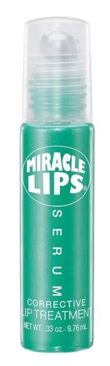 MIracle Lips Anti-Aging Serum & Corrective Lip Action, Beauty Maintenance formula in glass vial, 0.33 oz