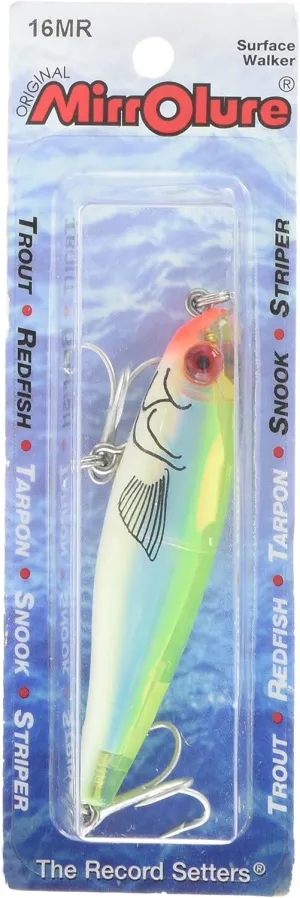 MirrOLure Mirrolure 16 Mr Mirromullet Surface Walker Silver 3 in 8 Oz