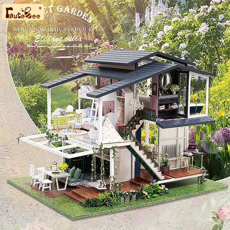 Monet's Garden DIY Miniature House Kit