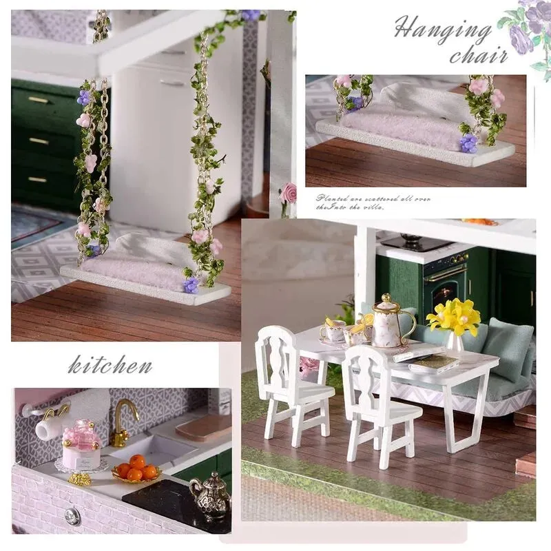 Monet's Garden DIY Miniature House Kit
