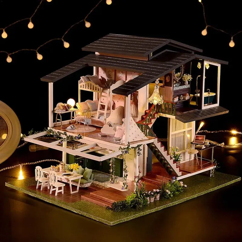 Monet's Garden DIY Miniature House Kit