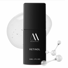Monopoli Skin Retinol Serum | Revitalize, Youthful Complexion | EGT for Enhanced Skin Protection | Ideal for Men and Women Seeking Rejuvenation | Single 30ml