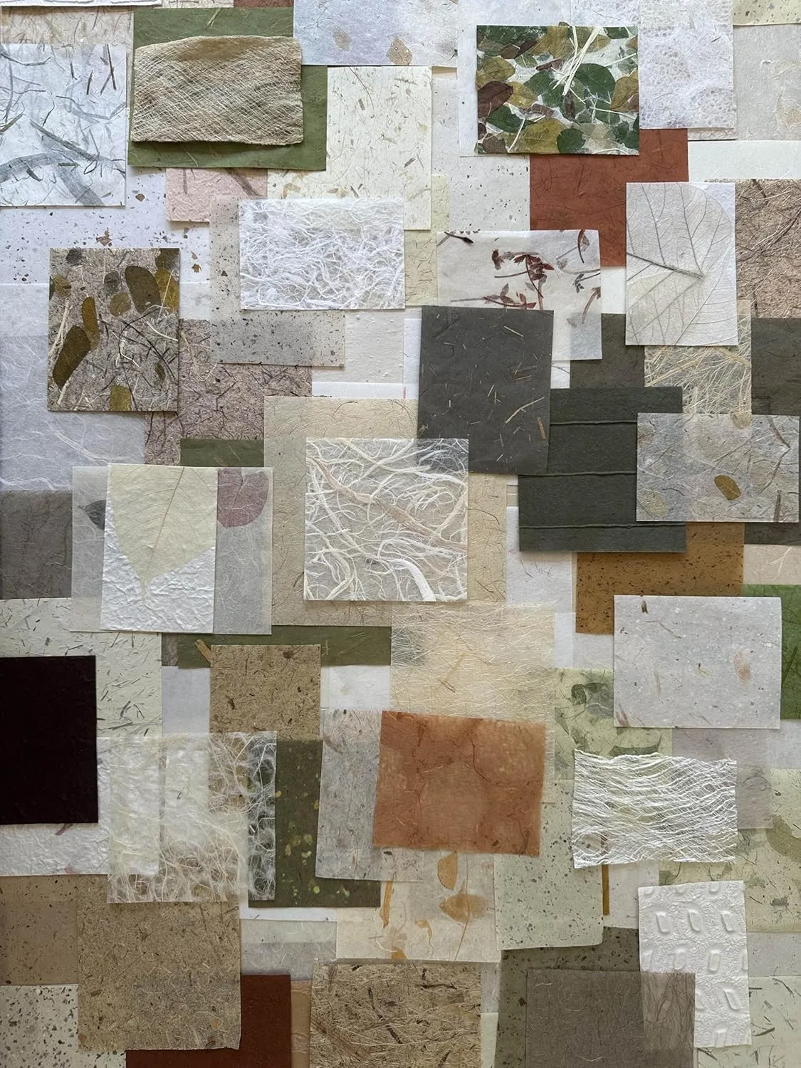 Mulberry Paper Scrap Pack Garden Grove Edition (100 Unique Pieces) | Premium Decorative Paper for Scrapbooking, Card Making, Collage, Mixed Media Crafts, and DIY Projects