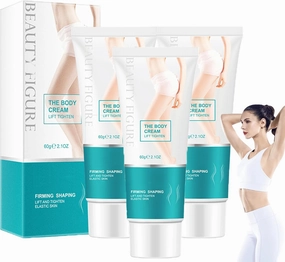 Multi Effect Body Massage Cream,Beauty Figure Massage Cream,Skin Firming Body Moisturizing Cream,Fast-Absorbing, Non-Greasy (3)
