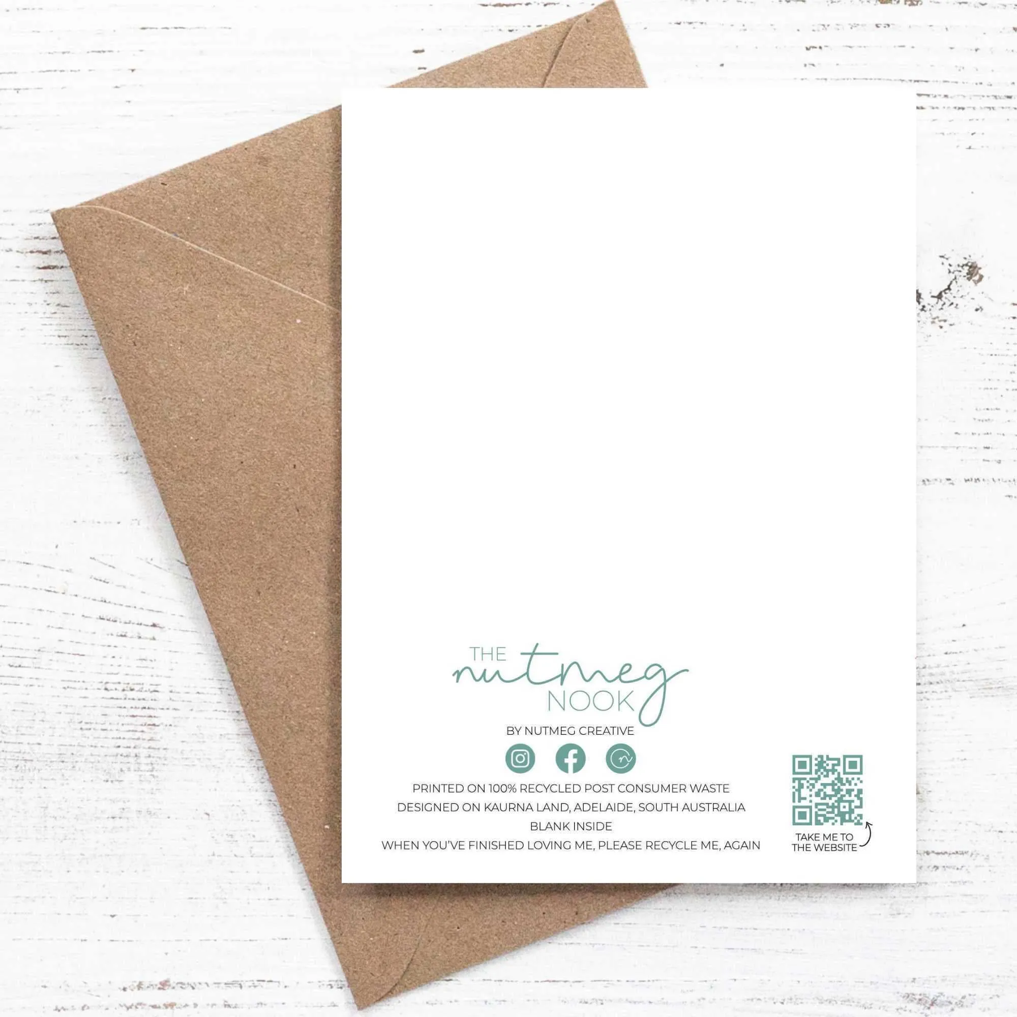 Mum... So about those teenage years... My bad. - Mothers Day Card - 100% recycled