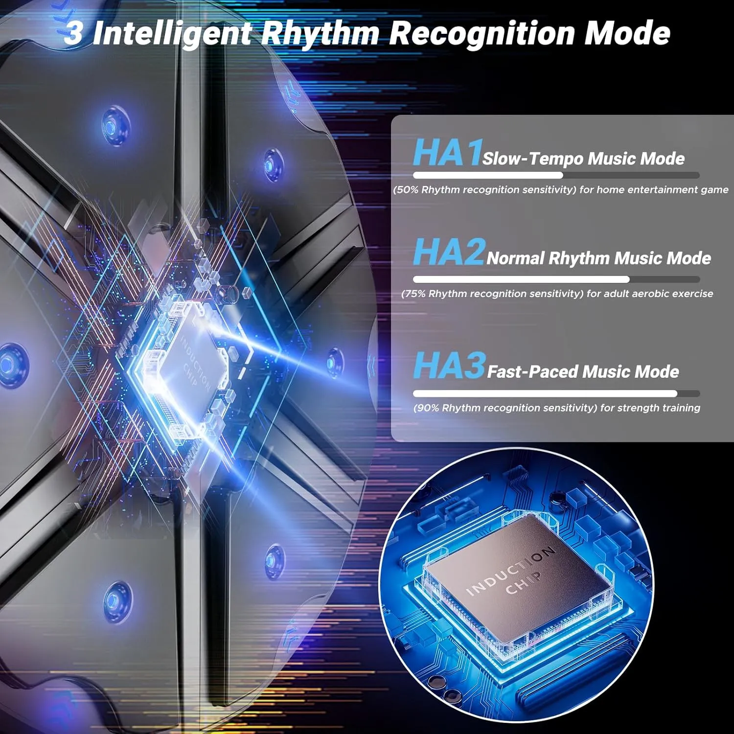 Music Boxing Machine for Adults and Kids, Interactive Bluetooth Punching Game with Gloves, Large Size, 9 Modes & 9 Speeds, LED Training Equipment
