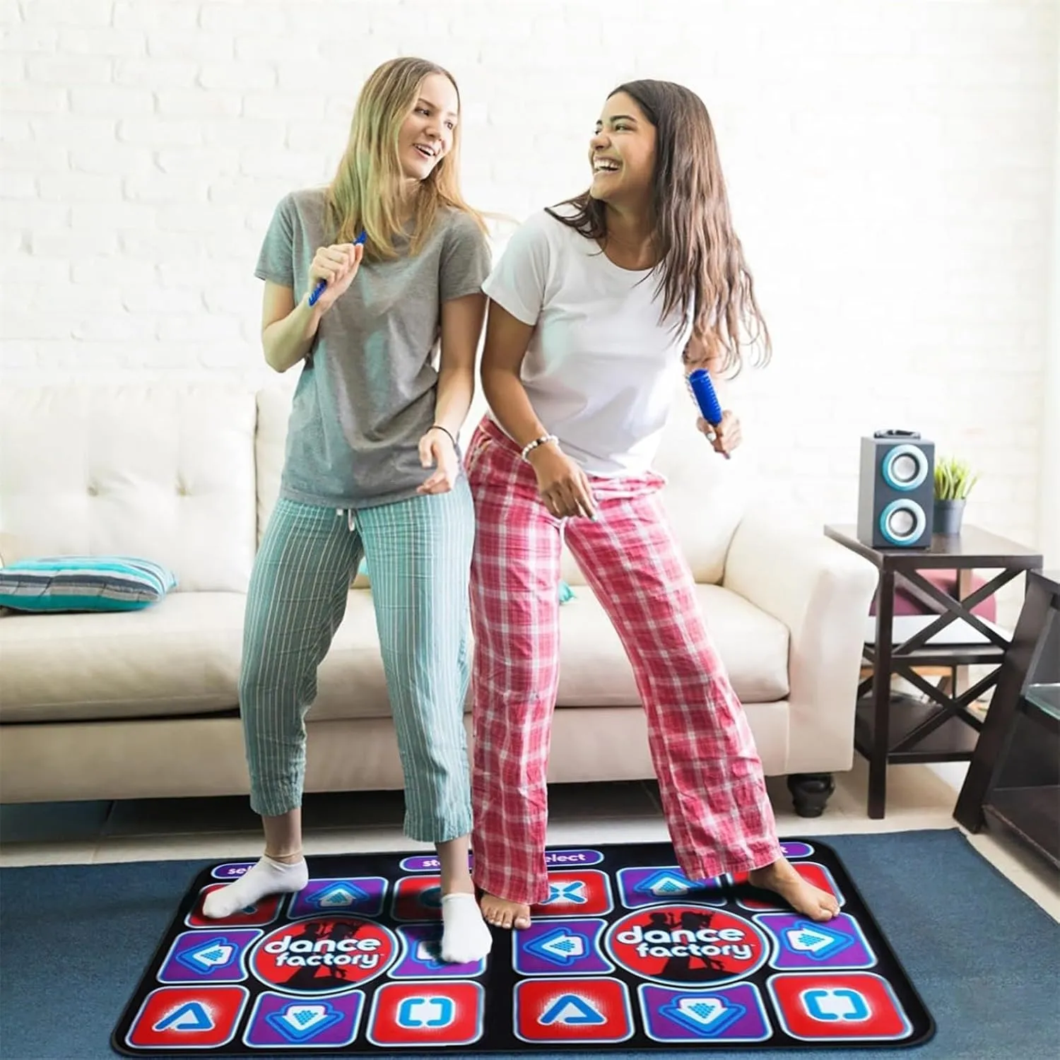 Music Dance Mat for TV Computer Electronic Dance Mats Dancing Games for Kid Exercise Dancing Mats Interactive Music Dance Step Pad in 100 Music 60 Sensory Game Floor Mat Game Gift for Christmas