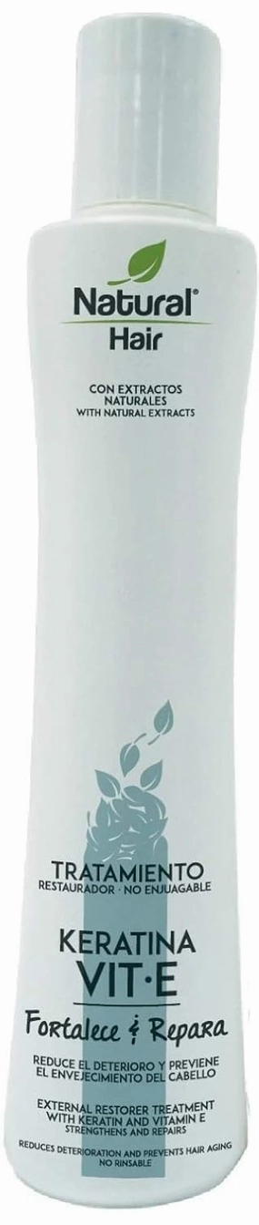 Naprolab Natural Hair (16.9oz - 500ml) RESTORER TREATMENT WITH KERATIN & VITAMIN E - TRATAMINETO RESTAURADOR KERATINA Y VITAMINA E