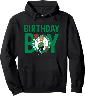 NBA Birthday Boy Vintage Retro Boston Celtics Logo Pullover Hoodie