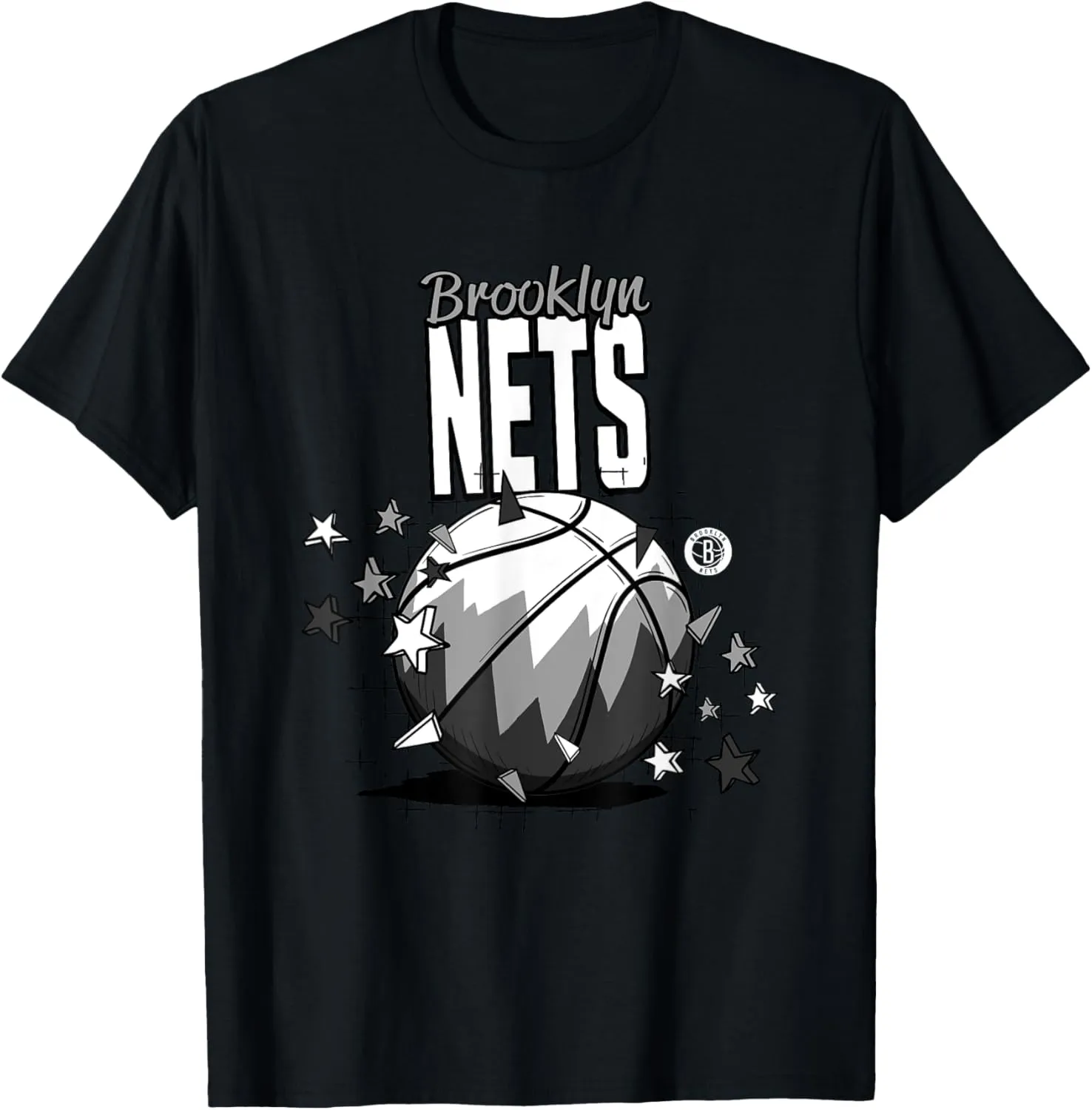 NBA Brooklyn Nets Basketball Stars T-Shirt
