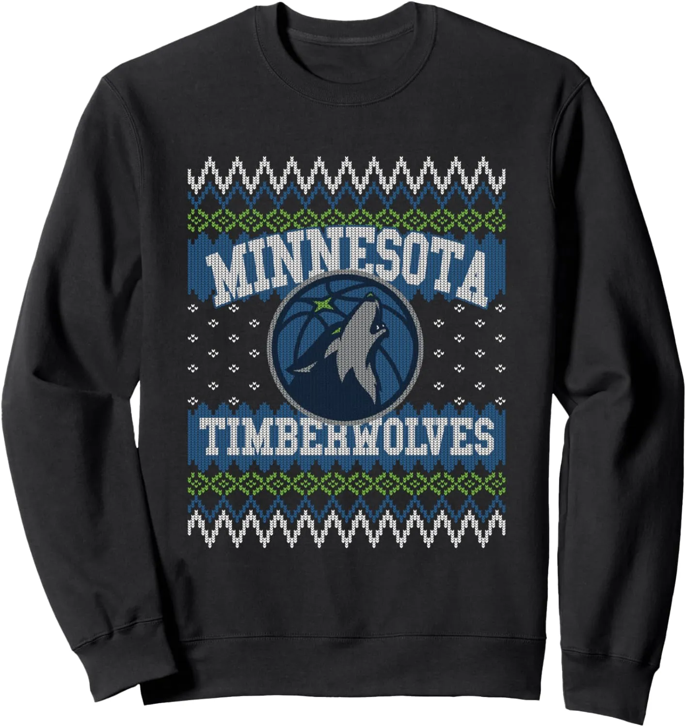 NBA Minnesota Timberwolves Ugly Christmas Sweater Style Sweatshirt