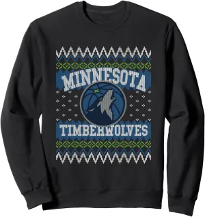 NBA Minnesota Timberwolves Ugly Christmas Sweater Style Sweatshirt