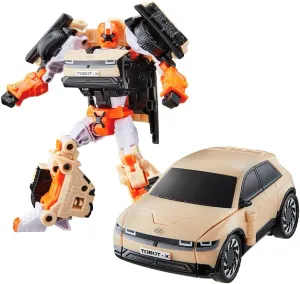 New TOBOT, Smart TOBOT X, Youngtoys Transforming Collectible Vehicle to Robot, Heroes Animation Character Toys for Kids 3 and up Transform Toys Cars, Medium Size 7-inch